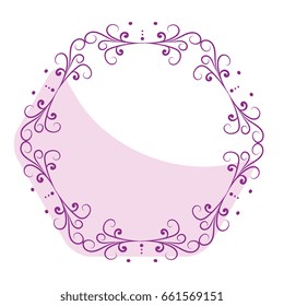 Elegant Victorian style frame