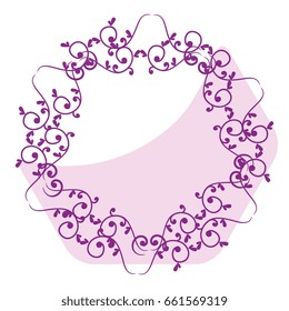 Elegant Victorian style frame