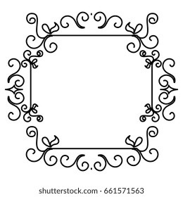 Elegant Victorian style frame
