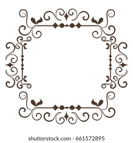 Elegant Victorian style frame
