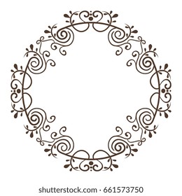 Elegant Victorian style frame