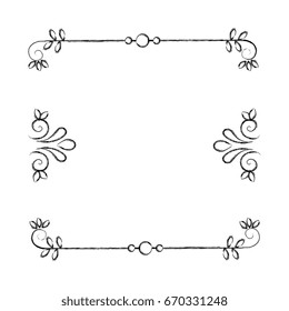 Elegant Victorian style frame