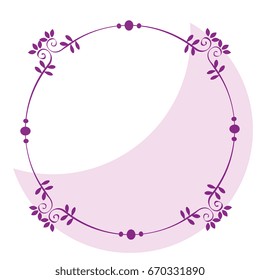 Elegant Victorian style frame