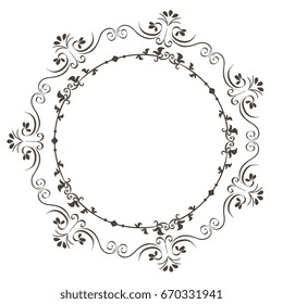 Elegant Victorian style frame