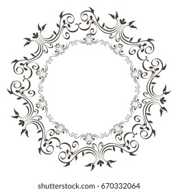 Elegant Victorian style frame