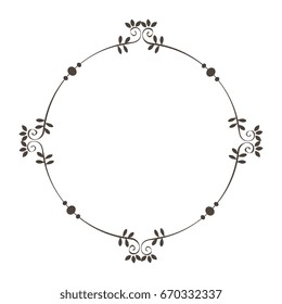 Elegant Victorian style frame
