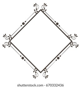 Elegant Victorian style frame