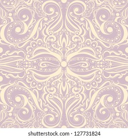 Elegant vintage background. Seamless pattern.