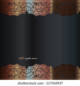 Elegant vintage card