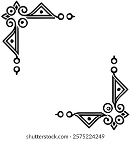 Elegant vintage frame design with intricate decorative borders, ideal for enhancing invitations, certificates, photo albums, and retro-style graphic projects. vintage, frame, border, retro, ornate

