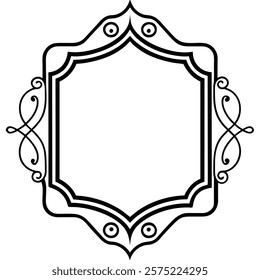 Elegant vintage frame design with intricate decorative borders, ideal for enhancing invitations, certificates, photo albums, and retro-style graphic projects. vintage, frame, border, retro, ornate

