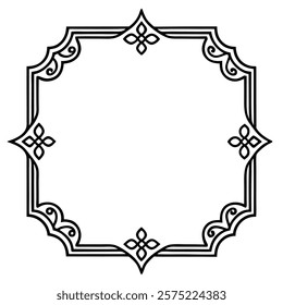 Elegant vintage frame design with intricate decorative borders, ideal for enhancing invitations, certificates, photo albums, and retro-style graphic projects. vintage, frame, border, retro, ornate

