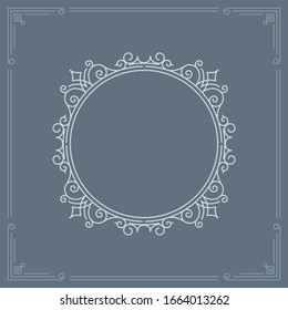 Elegant Vintage Frame Premium Vector
