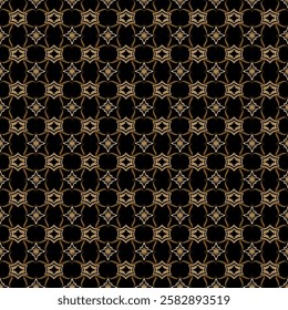 Elegant Vintage Star Pattern in Warm Beige Tones