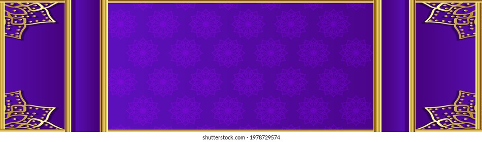 elegant violet purple luxury header template design fit fir web promotion sale banner etc.