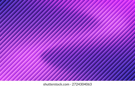 Elegante textura listrada violeta com curvas de fluxo suave e efeito de profundidade.