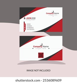 Elegant visiting card design template