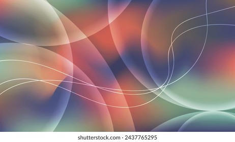 Elegant wallpaper with blur effect. An excellent background for designing pages on social networks, posters, presentations, outdoor advertising and your other projects. Vector.