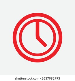 Elegant  watch concept VECTOR. , stylized modern graphic of vintage clock