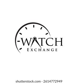 Elegant Watch Logo showcasing precision, sophistication, and timeless appeal—perfect for luxury watch brands, fashion retailers, or businesses focused on stylish timepieces.
