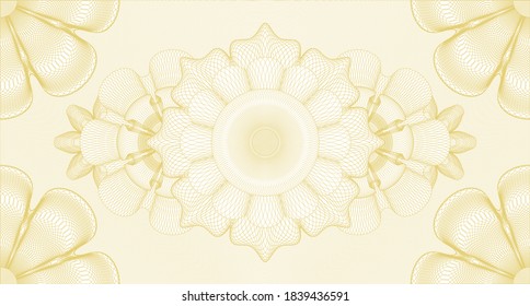 Elegante marca de agua. Antecedentes. Ilustración. Diseño complejo. 