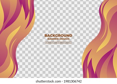 Elegant wave background Banner Template Design. abstract modern web banner for flyer, poster, sales promotion, advertising and business presentation