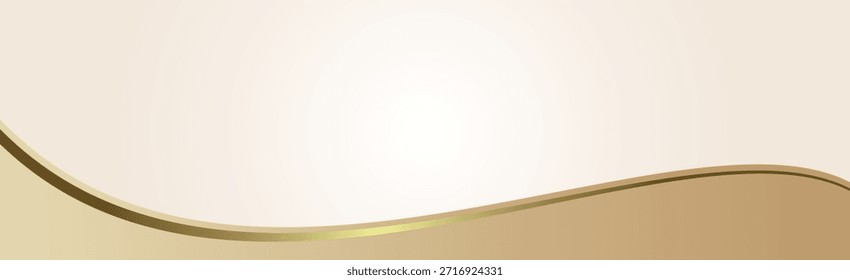 Elegant Wave Design: An elegant and subtle design composed of graceful curves and subtle colors, perfect for conveying sophistication and refinement.