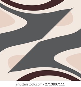 Elegante diseño de onda y línea diagonal que ofrece un patrón de fondo visual sofisticado y contemporáneo
