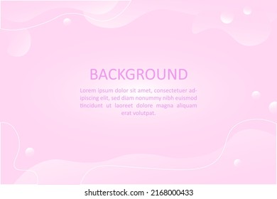 Elegant wave with pink background