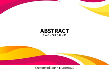 Elegant wave presentation background eps