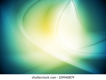 Eleganter Wellenhintergrund. Vektorgrafik