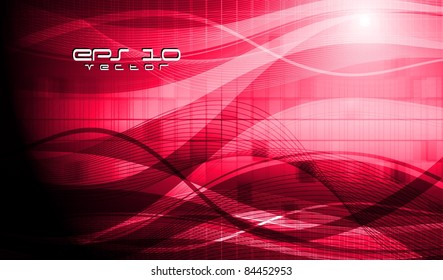 Elegante diseño de olas. Ilustración vectorial eps 10