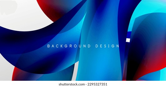Olas elegantes y fondo abstracto fluido de fluidos. Plantilla para portadas, plantillas, volantes, carteles, folletos, banners