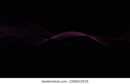 Elegant waves lines on background. Best smart design for your business.