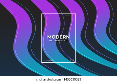 Elegant wavy background. Wavy shape background with gradient color ideal for banner. poster, landing page, social media