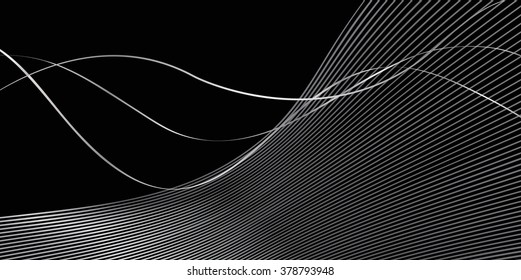 Elegant Wavy Background. Vector file Illustration, Graphic Design, Template useful for your Art, Print, Web design.