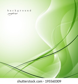Elegant Wavy Background - Vector Illustration, Graphic Design Editable For Your Design. Beautiful Background For Business Brochure