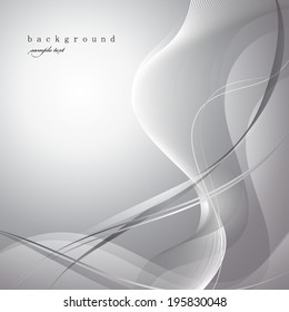 Elegant Wavy Background - Vector Illustration, Graphic Design Editable For Your Design. Beautiful Background For Business Brochure