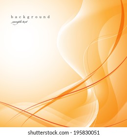 Elegant Wavy Background - Vector Illustration, Graphic Design Editable For Your Design. Beautiful Background For Business Brochure