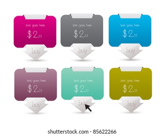elegante banner web ajustado mejor para la venta en línea