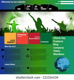 Elegant web site design template