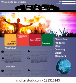 Elegant web site design template