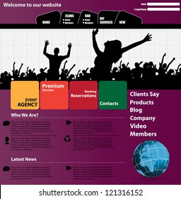 Elegant web site design template
