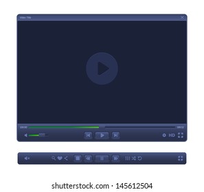 Elegant WEB-video player. 