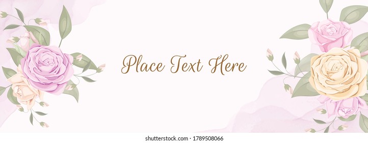 elegant wedding backdrop background banner decoration