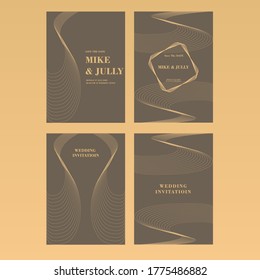 Elegant Wedding Card Invitation Template