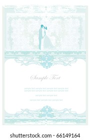 elegant wedding invitation