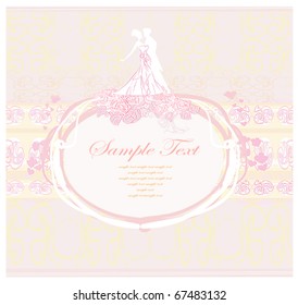 elegant wedding invitation