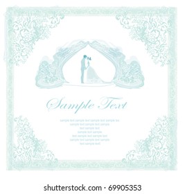 elegant wedding invitation