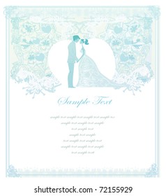 elegant wedding invitation
